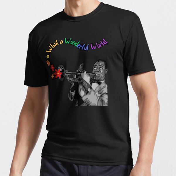 Louis Armstrong T-shirt Digital Art T-shirt Unisex T-shirt 