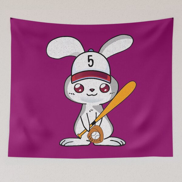 Item preview, Bunny Playing Baseball Happy Easter Cute Sport 		 designed and sold by dxmeadjac33.