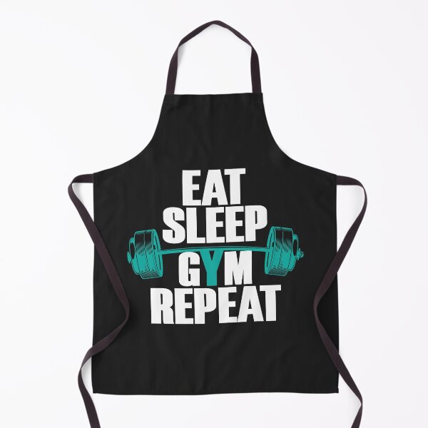 Item preview, Bodybuilding funny Tee Eat Sleep Gym Repeat designed and sold by Colorful Designs.