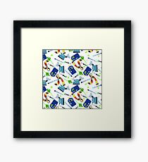 Doctor Who Framed Print
