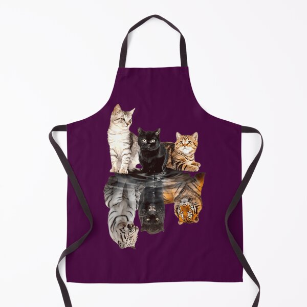 Item preview, Cats Reflection Mirror Cheetah Tiger Puma Cat & Animal Lover designed and sold by quyhqajlmgt27.