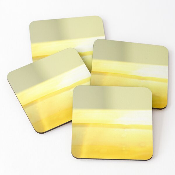 Item preview, Lemon Yellow Illuminated Surface - Abstract Industrial Macrophotography designed and sold by AgathaZolastore.