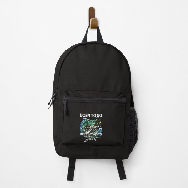 Item preview, Fishing Born To Go Fishing Forced To Go To School 2 9 Fisher designed and sold by KalpanaPeri.