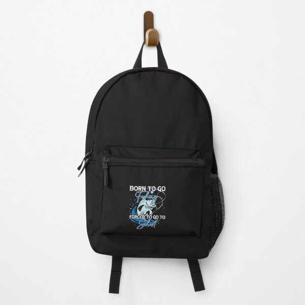 Item preview, Fishing Born To Go Fishing Forced To Go To School 3 Fisher designed and sold by KalpanaPeri.