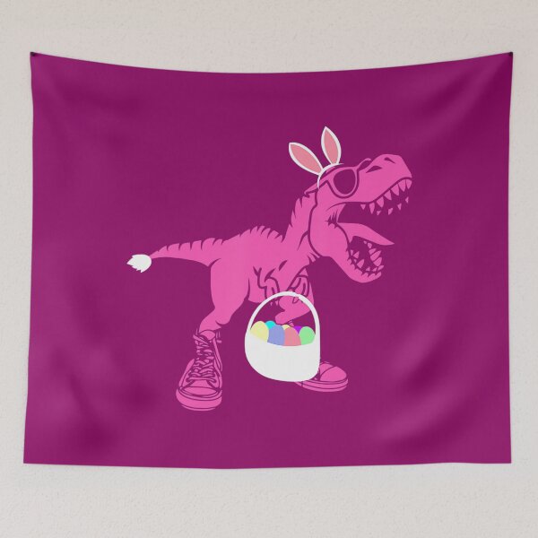 Item preview, Bunny Saurus Dinosaur Easter Eggs Basket T Rex Easter Day 		 designed and sold by dxmeadjac33.