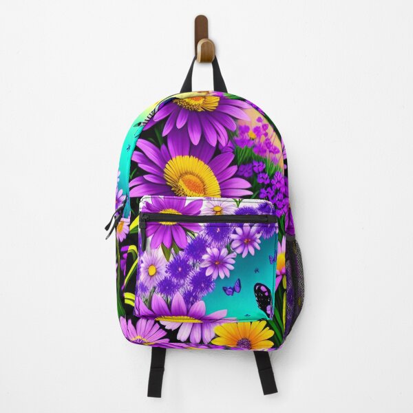 Item preview, Beautiful Gerbera Daisies Purple Dragonflies Digital designed and sold by purplesensation.