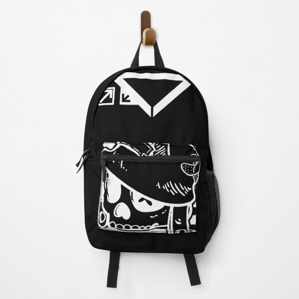 Item preview, Skull war techwear white designed and sold by Tessko.