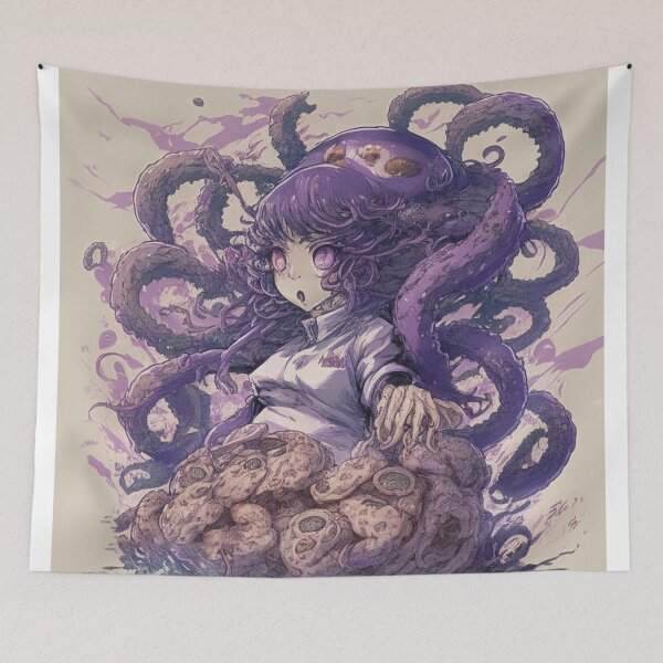 Item preview, Girl Octopus Monster designed and sold by smithDback.