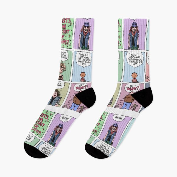 Item preview, Cartoon - Whats the Secret of Life? designed and sold by badjoojoo.