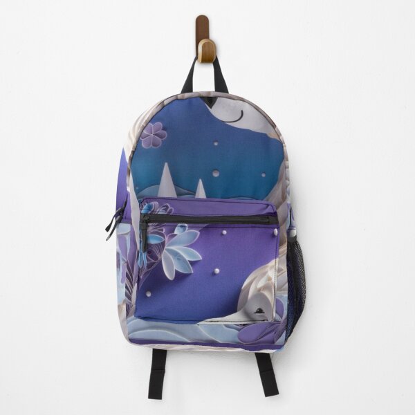 Item preview, 3d rendering of a white polar bear on a purple background. designed and sold by aiphotosart.