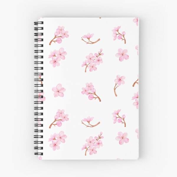 Item preview, Watercolor Pink Cherry Blossom Flowers  designed and sold by silviaol.