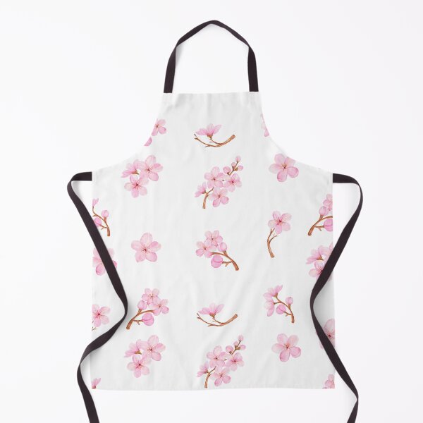 Item preview, Watercolor Pink Cherry Blossom Flowers designed and sold by silviaol.