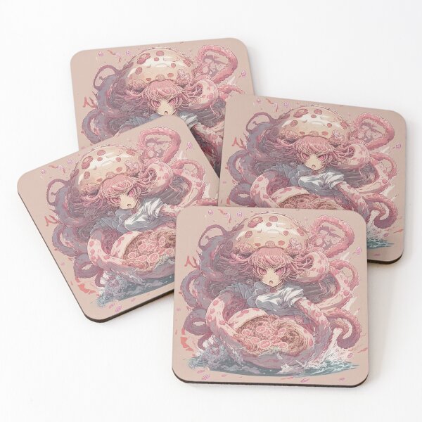 Item preview, Girl Octopus Monster designed and sold by smithDback.