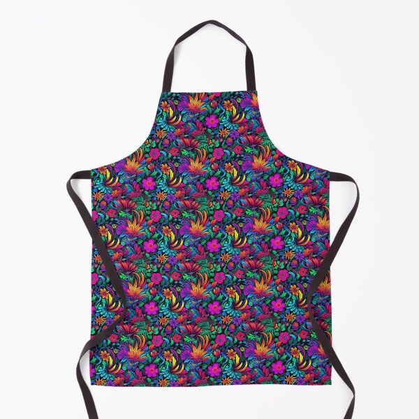 Item preview, NEON floral pattern designed and sold by IamDuttonLyle.