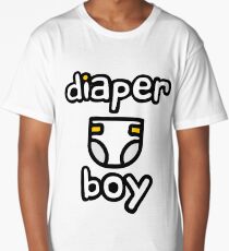 Diaper Boy ABDL MDLB Long T-Shirt