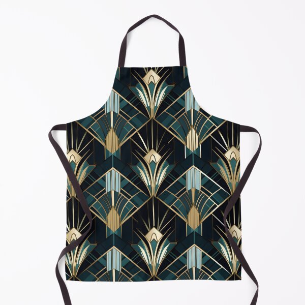 Item preview, Luxurious Art Deco Glam: Geometric Metallic Pattern designed and sold by AdventurerPack.