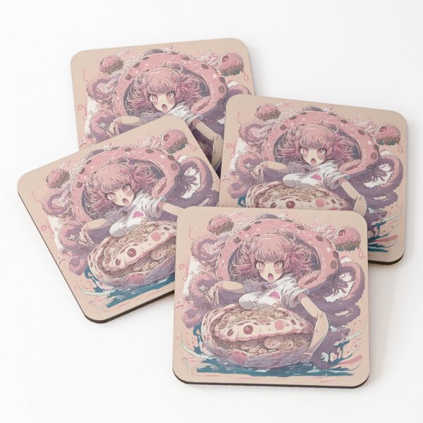 Item preview, Girl Octopus MOnster Mushroom designed and sold by smithDback.
