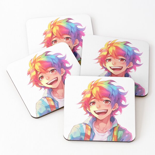 Item preview, Happy Rainbow Anime designed and sold by Marshmalone.