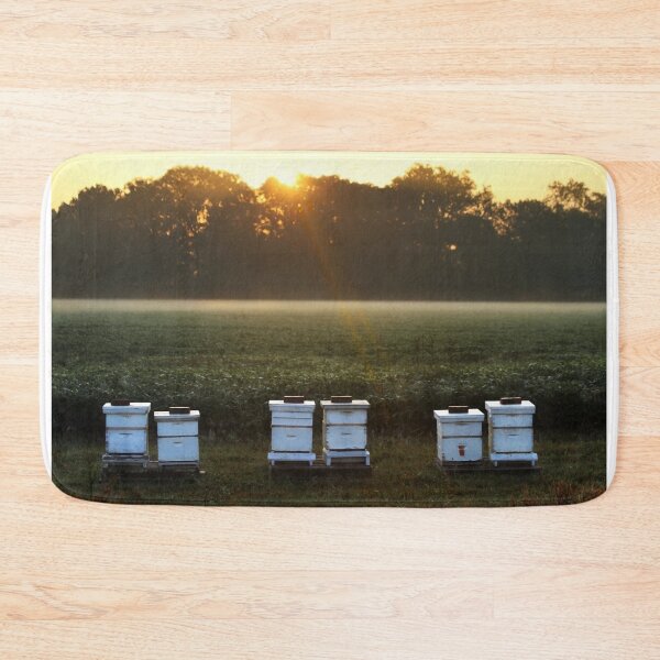Item preview, Beehives at Sunrise designed and sold by Catherine Sherman.