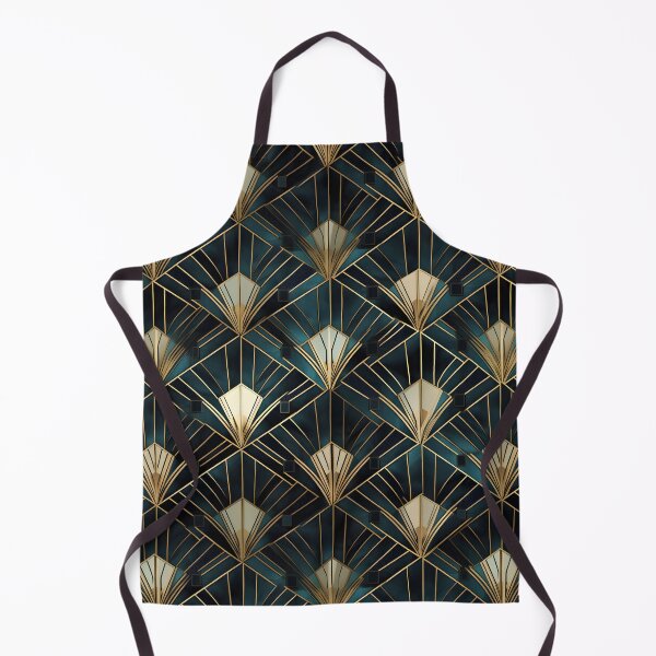Item preview, Luxurious Art Deco Glam: Geometric Metallic Pattern designed and sold by AdventurerPack.