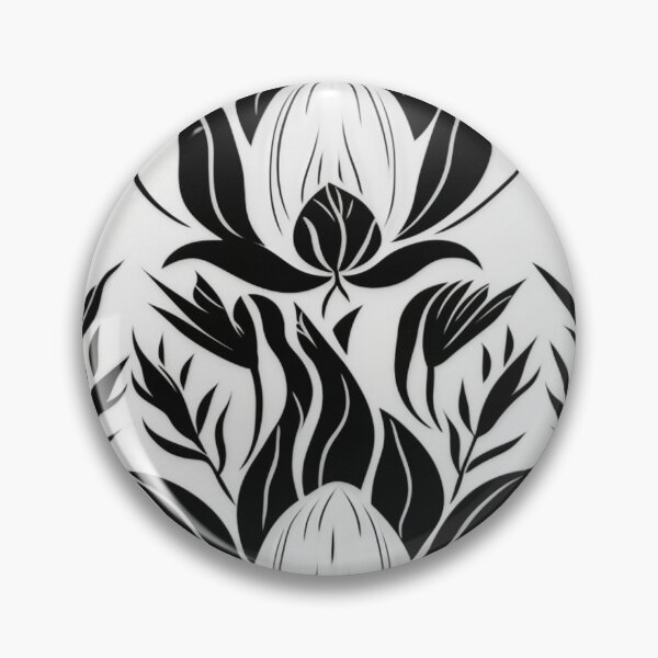 Item preview, "Silent Contrast: The Elegance of Nature in Black and White" designed and sold by SBD-Shop.