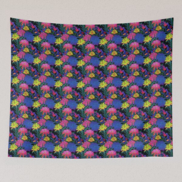 Item preview, patrón floral artístico designed and sold by IamDuttonLyle.