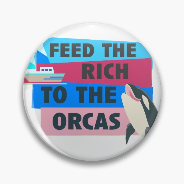 Artikelvorschau, Füttere die Orcas mit den Reichen entworfen und verkauft von slash-graphics.