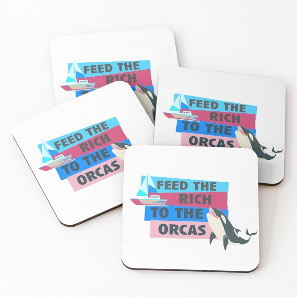 Artikelvorschau, Füttere die Orcas mit den Reichen entworfen und verkauft von slash-graphics.