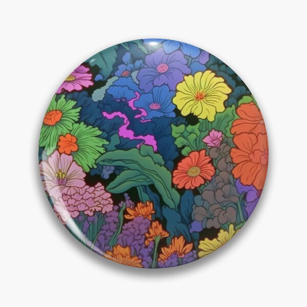Item preview, patrón floral artístico designed and sold by IamDuttonLyle.