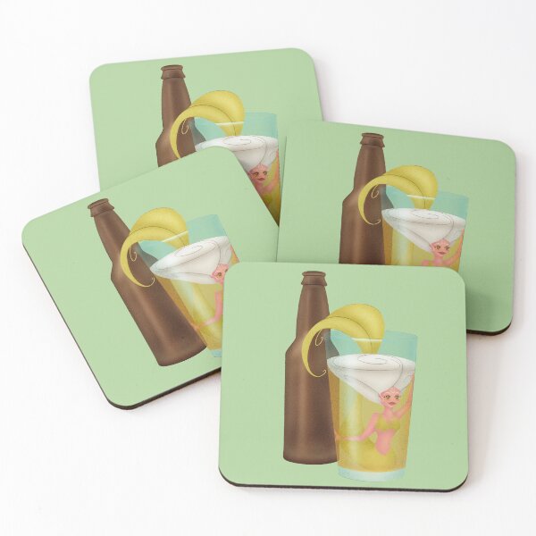 Item preview, Beer Mermaid designed and sold by artpostropheamy.