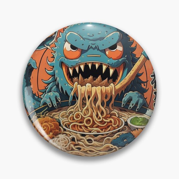 Item preview, Monster Eat Ramen designed and sold by smithDback.