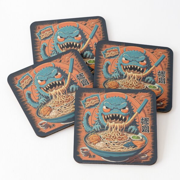 Item preview, Monster Eat Ramen designed and sold by smithDback.