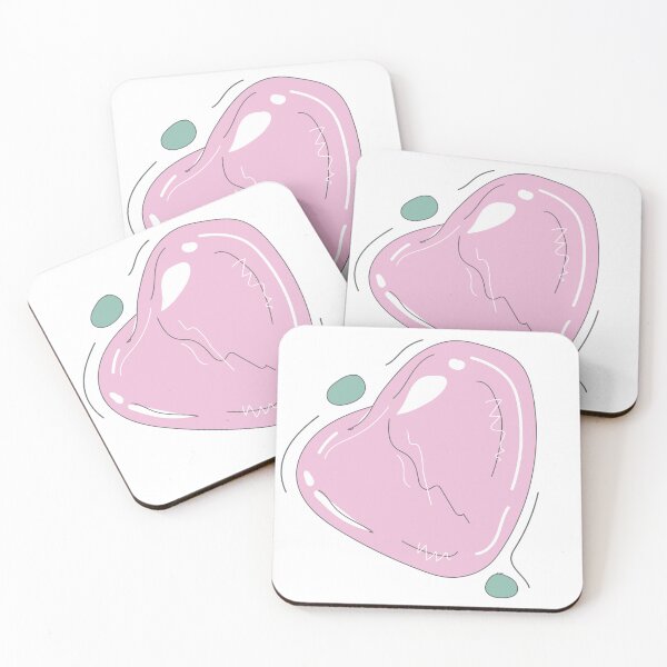 Item preview, Cute Superficial Glossy Plastic Love Icon designed and sold by spmaestax.