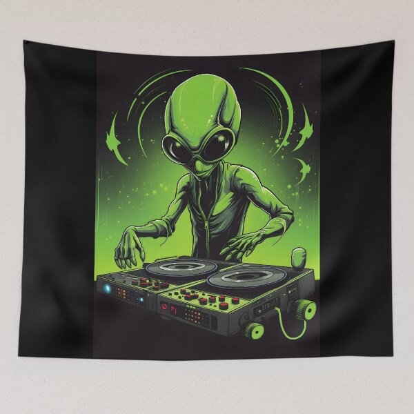 Item preview, Alien DJ designed and sold by GalacticLabs.