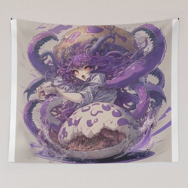 Item preview, Girl Octopus Mushrom Mode designed and sold by smithDback.