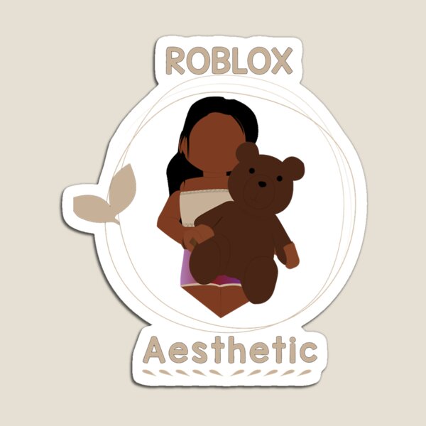 Beauty Aesthetic Roblox Girl  Magnet for Sale by Yourvaluesshop