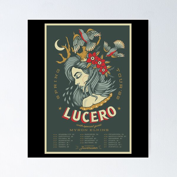 SIGNED] 2022 Block Party Poster, Lucero