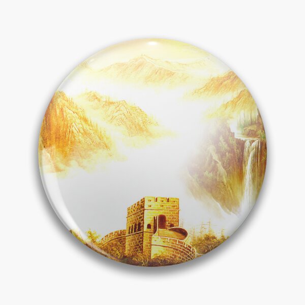 Item preview, Watercolor painting of the majestic Great Wall of China designed and sold by skycn520.
