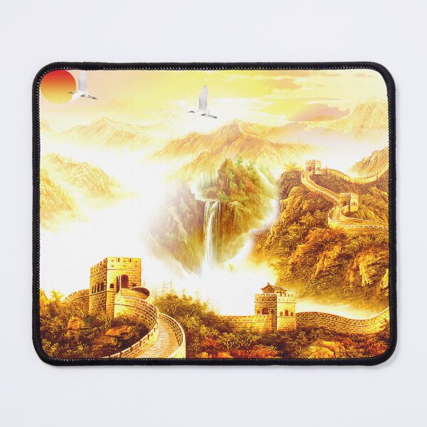 Item preview, Watercolor painting of the majestic Great Wall of China designed and sold by skycn520.