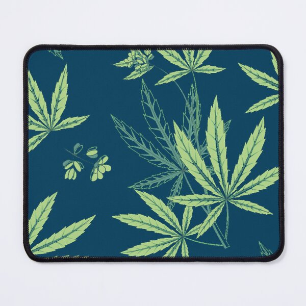 Item preview, Seamless Cannabis - Black designed and sold by schielfxprome.