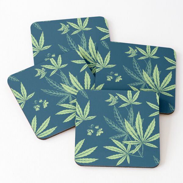 Item preview, Seamless Cannabis - Black designed and sold by schielfxprome.