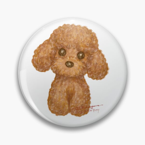 Item preview, Toy poodle brush drawing designed and sold by Toru Sanogawa.