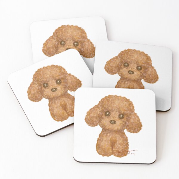 Item preview, Toy poodle brush drawing designed and sold by Toru Sanogawa.