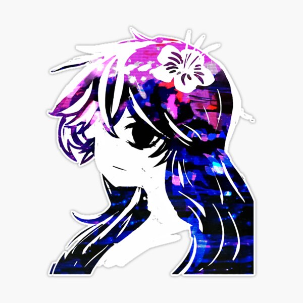 woman face roblox(2) Sticker for Sale by Agankunje