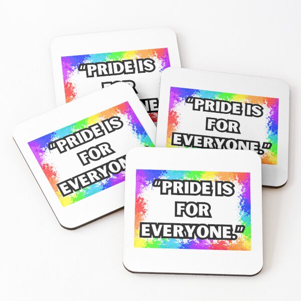 Item preview, Pride is for everyone, LGBTQIA Pride designed and sold by ShopULove.