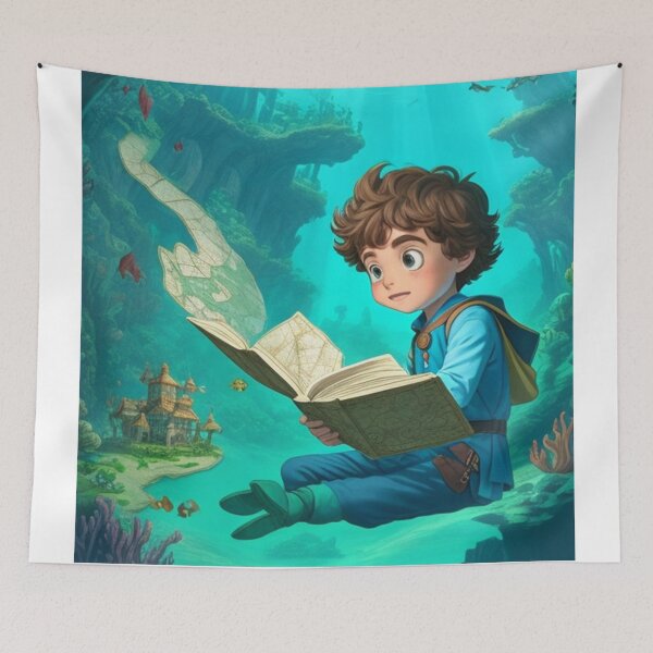 Item preview, The Mysterious Map: Exploring the Enchanted Underwater Island designed and sold by RafaelMinatto.