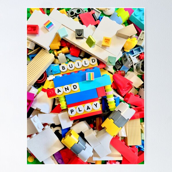 Item preview, Build and Play - brick heap designed and sold by Julia Marshall Felix.