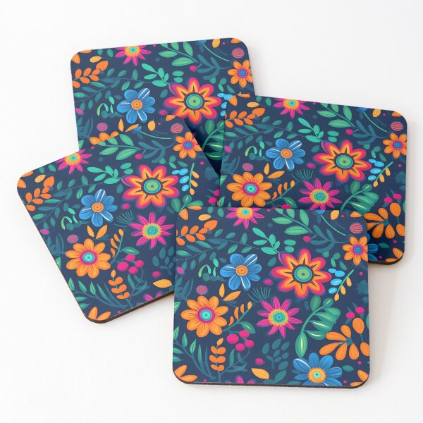 Item preview, Cheerful Blooms: Vibrant Floral Pattern designed and sold by AdventurerPack.
