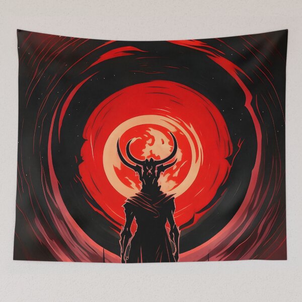 Item preview, Red and Black Harbinger of The End Eclipse Demon designed and sold by 20th-eclipse.