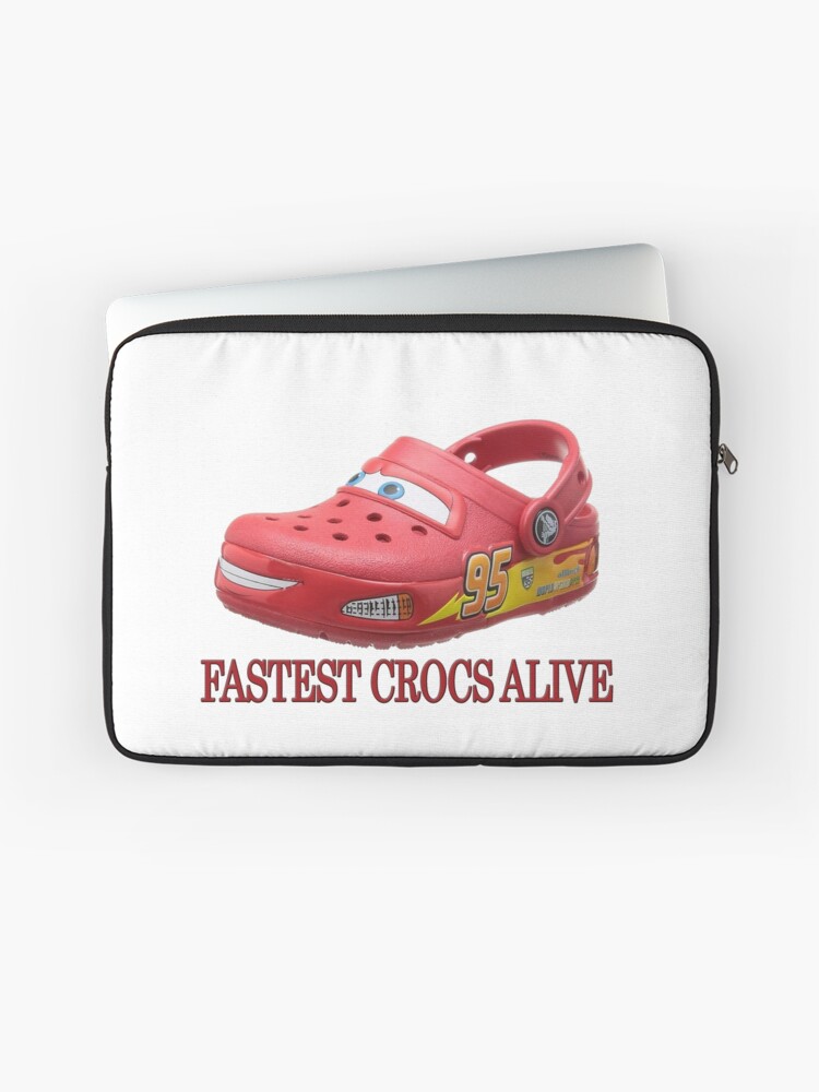 Shrek on the Croc Laptop Sleeve for Sale by apollosale